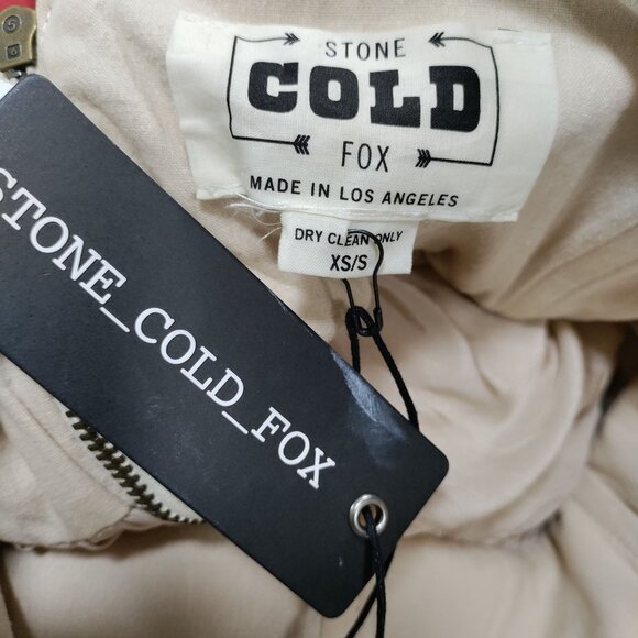 Stone Cold Fox White Floral Lace Strapless Midi Summer Bachelorette Dress XS - Picture 5 of 10